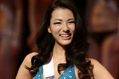 Cô gái vẽ tranh đăng quang Hoa hậu hoàn vũ Nhật Bản