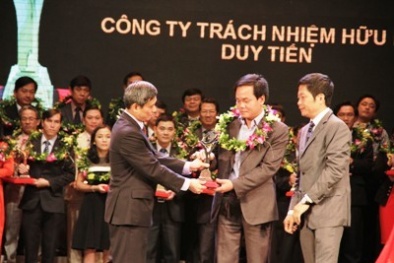 Vinh danh DN đạt giải thưởng Chất lượng Quốc gia năm 2012