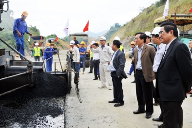 Công trình giao thông kém chất lượng, nhiều nhà thầu bị cảnh cáo