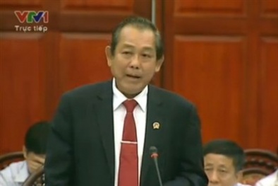 Chánh án tòa án tối cao nói về chạy án