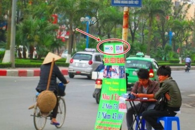 Chiếm vỉa hè bán bảo hiểm, BIC khen là "sáng tạo"