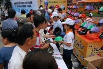 Ngày mai tiếp tục hỗ trợ đổi mũ bảo hiểm