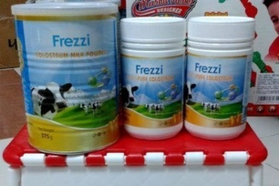 Nghi vấn sữa Frezzi không rõ nguồn gốc
