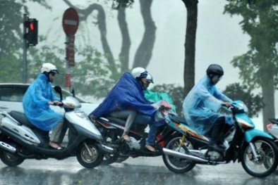 Miền Bắc có mưa rào dịp 30/4