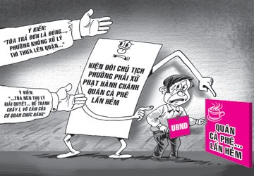 Kiện chủ tịch vì… không phạt hàng xóm