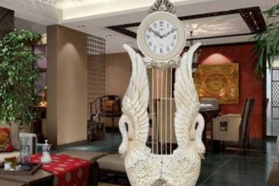 Bài trí đồng hồ trong biệt thự để gia trạch bình an