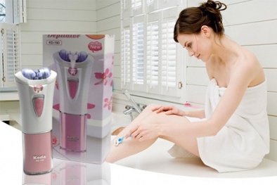 Máy nhổ lông: Bán nhiều nhưng giá... “chát”