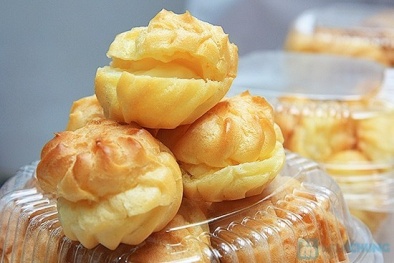 Cuối tuần làm bánh su kem nhân sữa tươi