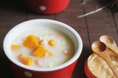 Nhuận tràng với chè ngô khoai lang