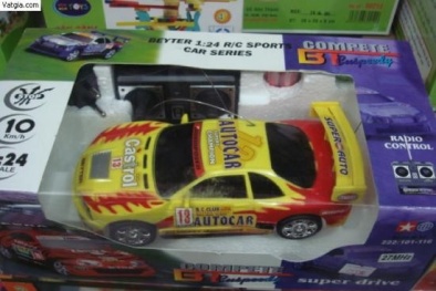 Ô tô đồ chơi Trung Quốc chứa chất gây ung thư