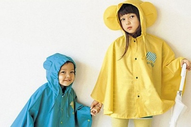 Chọn áo mưa nào phù hợp với bé yêu