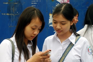 Tra kết quả thi đại học miễn phí qua điện thoại