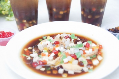 Thạch trái cây, hồng trà an toàn