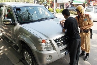 Lái xe Tòa án tối cao vi phạm luật giao thông