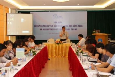 Tập huấn công tác trọng tâm của ngành KH&CN