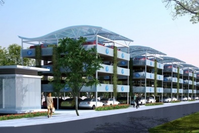 Bãi đỗ xe cao tầng: Lối thoát giao thông tĩnh Hà Nội