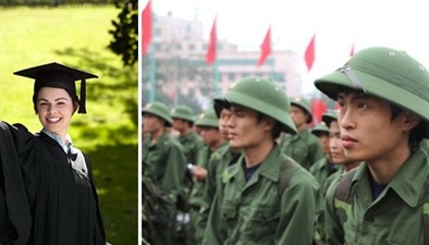 Đỗ ĐH vẫn phải hiện nghĩa vụ quân sự: Lộ kẽ hở?