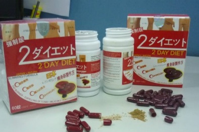 Thuốc giảm cân “2 -Day Diet”: Hàng Tàu đội lốt Nhật?
