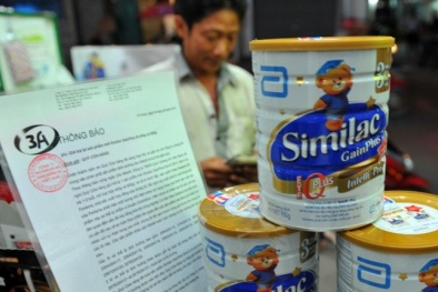 Thu hồi gần hết sữa nhiễm khuẩn