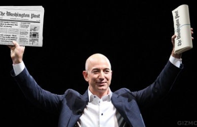 Ông chủ Amazon: Tỷ phú thích làm báo