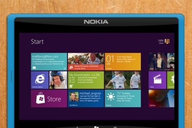 Hé lộ hình ảnh về máy tính bảng của Nokia