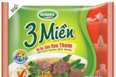 Mỳ “3 Miền” đảm bảo tiêu chuẩn chất lượng