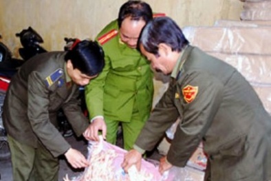 1 tấn thịt bò, chân gà bẩn suýt lên bàn ăn