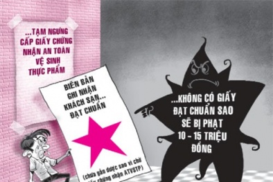 Khách sạn đủ "chuẩn sao" hoạt động chui