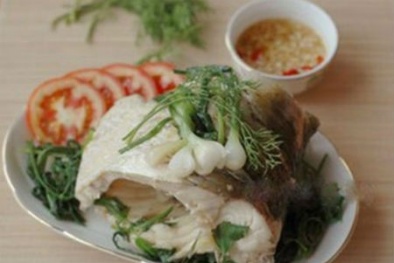 Món ngon cuối tuần: Cá quả hấp bia