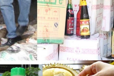 Thực phẩm “bẩn” nóng tuần qua