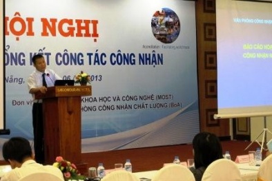 Tập huấn và tổng kết công tác công nhận 2013