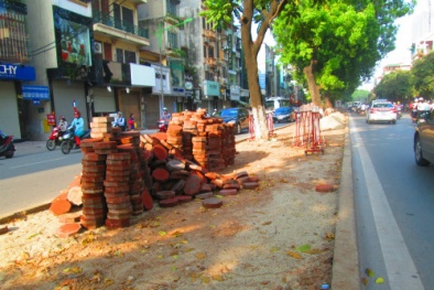 Vụ lát gạch dải phân cách: Không 'ông Nhà nước' nào nhận tội