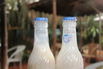 Sữa đậu nành Tribeco vón cục, đặc quẹo 