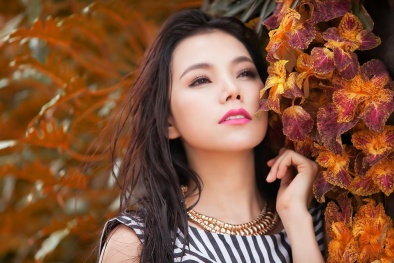 'Bỏng mắt 'với Trà Ngọc Hằng