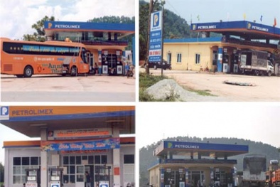 Cây xăng Petrolimex bị nhái thương hiệu