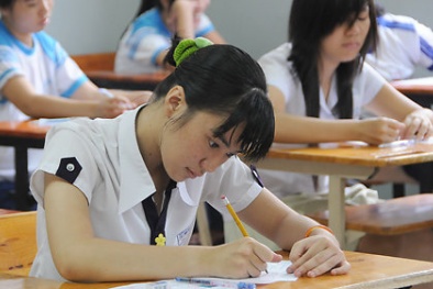 Năm 2014 vẫn thi tốt nghiệp THPT như cũ