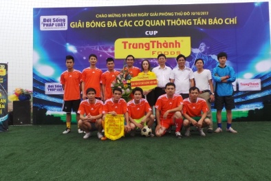 Khai mạc giải bóng đá cúp Trung Thành