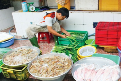 Tráng đạm cho...Hải sản