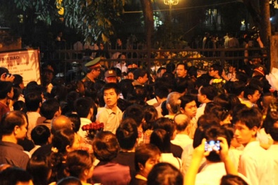 18 giờ ngày 6/10: Cập nhật hình ảnh mới nhất lễ viếng Đại tướng 