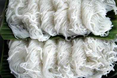 Cà Mau: 87% sản phẩm bún, bánh nhiễm Tinopal