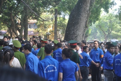 Chiều 8/10: Hình ảnh cập nhật lễ viếng Đại tướng 