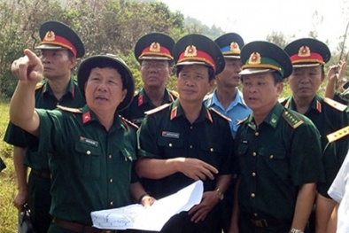 Nơi an táng Đại tướng Võ Nguyên Giáp: Bộ đội đang san lấp mặt bằng