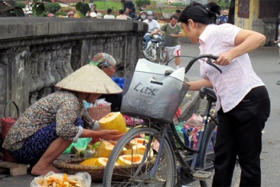 'Choáng' với dưa vàng 2.000 đồng/kg
