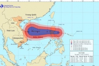 Bão số 11 rất dễ đổ bộ vào Quảng Bình - Huế