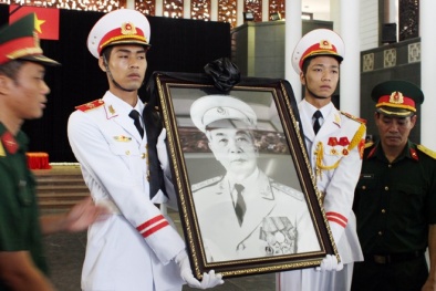 Truyền hình trực tiếp lễ An táng Đại tướng tại Quảng Bình