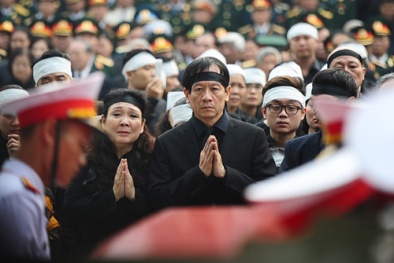 Lời đáp từ của con trai cả Đại tướng Võ Nguyên Giáp