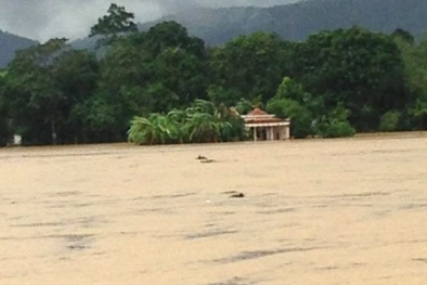 Miền Trung tang thương chìm trong bão lũ
