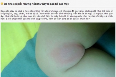 Con tử vong vì mẹ học cách chữa bệnh trên diễn đàn