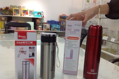 Bình giữ nhiệt Trung Quốc: Tốn tiền mua...mùi hôi!