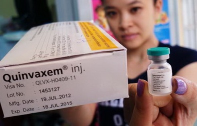 Tiêm trở lại vắc xin Quinvaxem
